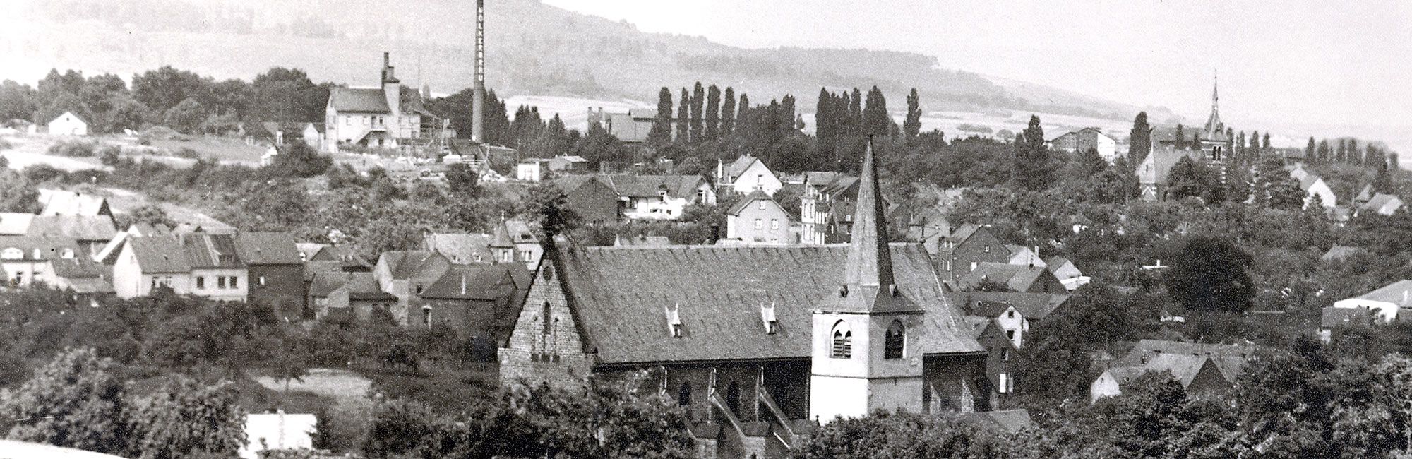 St. Cyriakus Niedermendig um 1950