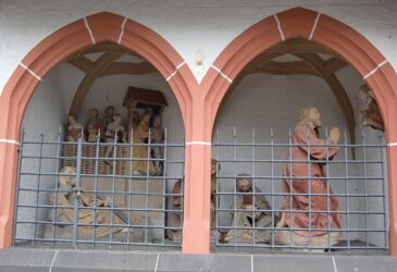 Die Ölberggruppe Pfarrkirche St. Genovefa