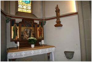 Altar St. Johannes, Thür
