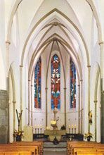 Hauptaltar in den 60er Jahren St. Maximin, Ettringen